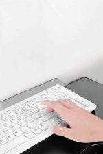 Q Klavye Beyaz Klavye Ve Mouse Seti Kablosuz USB Girişli - Görsel 4
