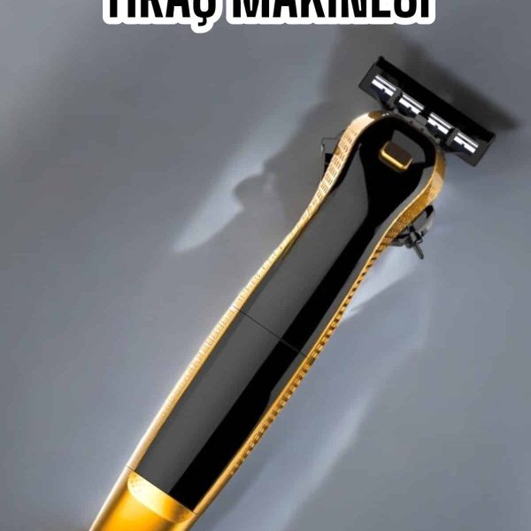 Çift Başlıklı Jilet Tıraş Makinesi Taşınabilir Suya Dayanıklı Sinek Kaydı