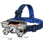 Balıkçı Kafa Lambası Led Işık 4 Farklı Mod Esnek ve Ayarlanabilir - Görsel 5