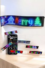 Led Matrix Panel Dijital Ekran Kumandalı Pixsel Görünümlü - Görsel 2