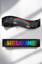 Otomobil Uyumlu Led Matrix Dijital Ekran Bluetooth Bağlantılı 16X24 - Görsel 5