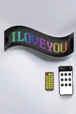 Otomobil Uyumlu Led Matrix Dijital Ekran Bluetooth Bağlantılı 16X24 - Görsel 4