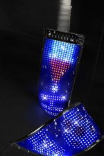 Piksel Led Matrix RGB Işıklı Led Yazılı Bluetooth Bağlantılı 16X64 - Görsel 4