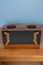 Bluetooth Hoparlör Ahşap Klasik Retro Gramofon Bluetooth Müzik Kutusu - Görsel 6