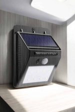 Solar Lamba Giriş, Bahçe Yol Avlu Hareket Sensörlü Led Parlak Gece Su Geçirmez - Görsel 4