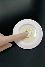 Spot Lamba Led Işık 3&apos;lü Uzaktan Kumandalı Pilli Yapışkanlı Kablosuz - Görsel 5