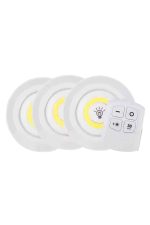 Led Lamba 3&apos;lü Uzaktan Kumandalı Yapışkanlı - Görsel 2