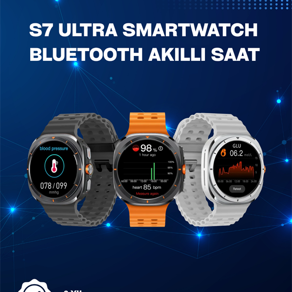 Akıllı Saat | Kalp Ritmi, Nabız ve Uyku Takibi | iOS Uyumlu