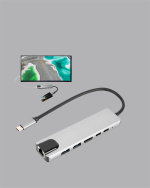 Type‑C Dönüştürücü – 2×USB3.0, SD/MS, 4K HDMI & RJ45 ile Profesyonel Kullanım - Görsel 5