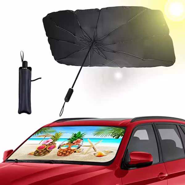 Toyota Yaris, VW Polo, Kia Rio, Fiat Punto, Hyundai Accent Blue Uyumlu Oto Şemsiye