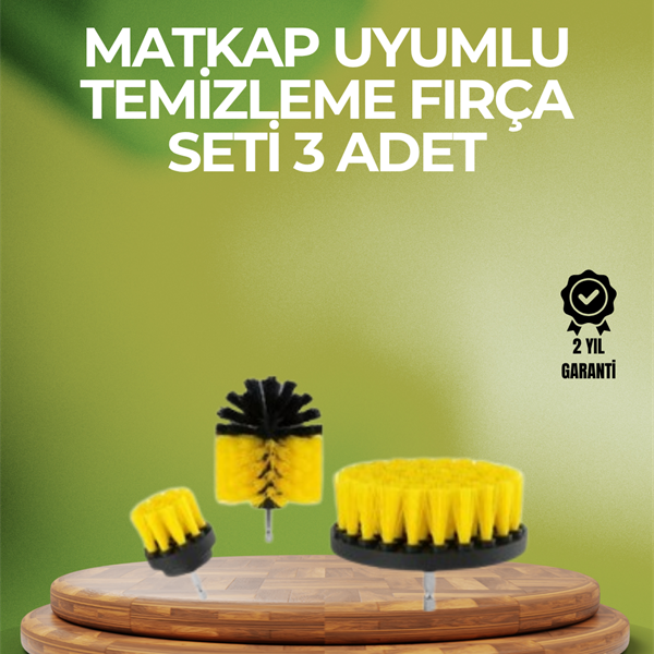 Banyo, Mutfak, Jant ve Fayans Temizliği İçin Uygun Matkap Başlığı