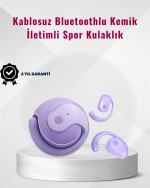 Bluetooth 5.3 Teknolojili Kablosuz Kemik İletimli Spor Kulaklık - Görsel 2