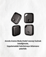 Akıllı Takip Teknolojisi ile Eşyalarınızı Korumaya Alın | Bul Uygulaması Destekli, Uzak Mesafe Bluetooth Takibi ve Uzun Ömürlü Batarya - Görsel 5
