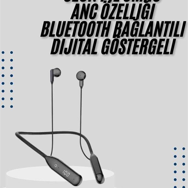 Bluetooth Kulaklık Kablolu Android ve İOS Uyumlu ANC Özellikli
