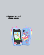 1080p HD Video Kaydı ve 2,8” Dokunmatik Ekran – Çocuklar İçin Gerçekçi Görüntü Deneyimi - Görsel 2