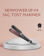 DEMPOWER DP-134 Tost Saç Şekillendirici – Hızlı Isınan, Kalıcı ve Belirgin Dalgalar İçin İdeal