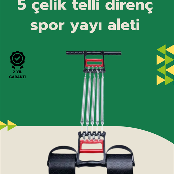 Çok Fonksiyonlu 3&apos;ü 1 Arada Spor Aleti – Kol, Göğüs Genişletici ve Mekik Destekçisi