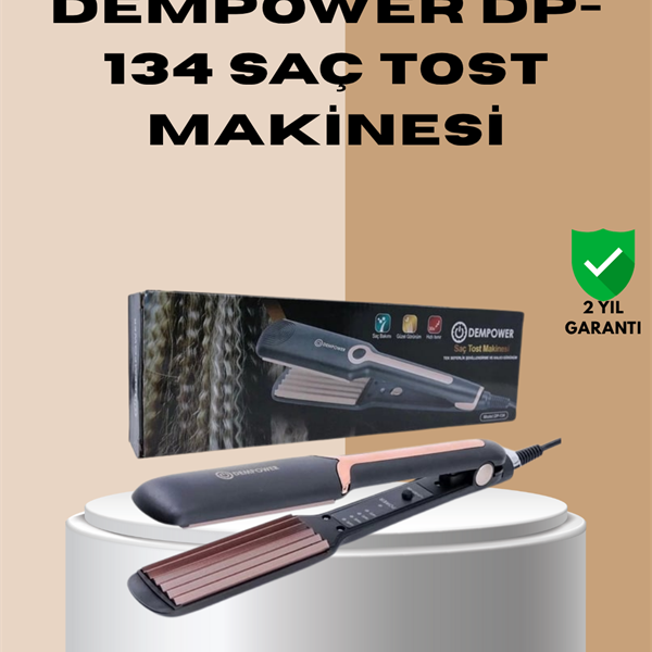 Evde Profesyonel Görünüm: DEMPOWER DP-134 Tost Şekillendirici ile Kalıcı Stil