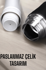 Şık ve Dayanıklı 3 Bardaklı Termos Seti Uzun Süre Isı Koruma Özellikli - Görsel 4