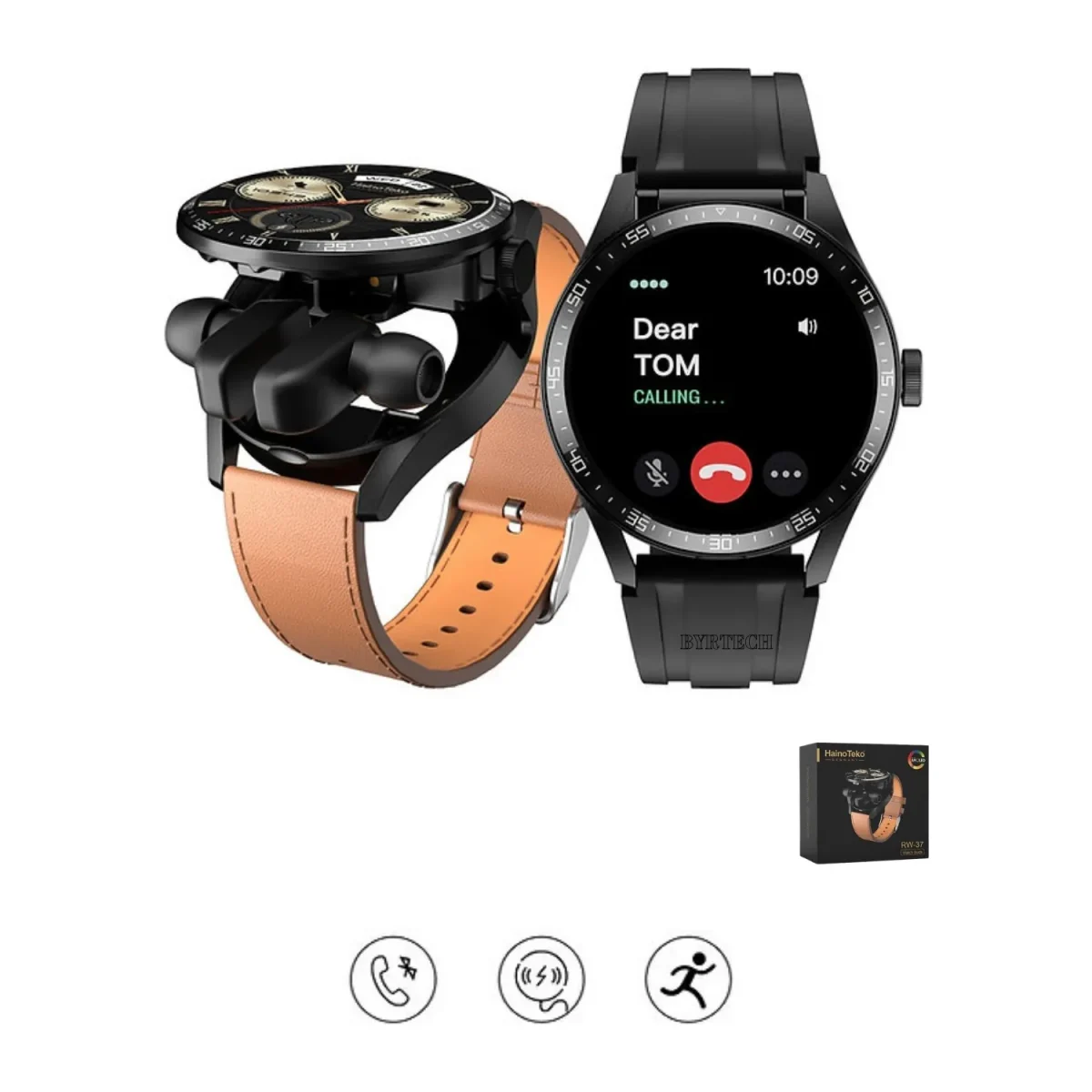 G5 Watch Buds Bluetooth Kulaklıklı Akıllı Saat - Görsel 1