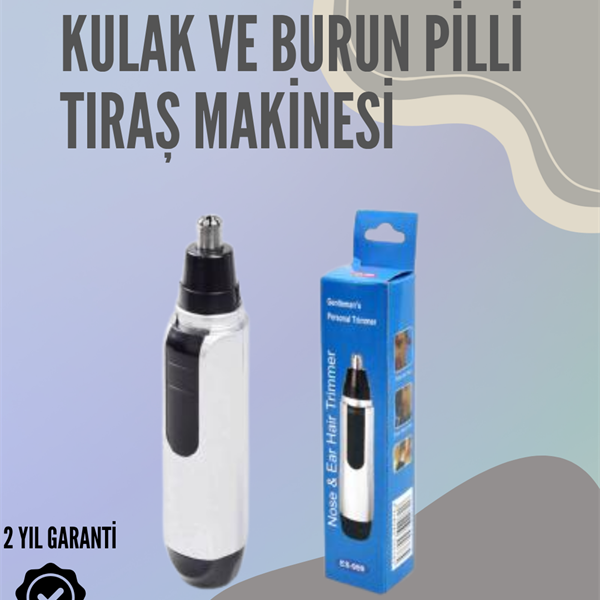 Hassas 3D Bıçaklı Kulak ve Burun Tıraş Makinesi