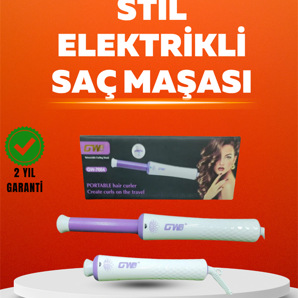 Hızlı Isınan, Kompakt ve Güvenli – Tüm Saç Tiplerine Uygun Kıvırma Cihazı