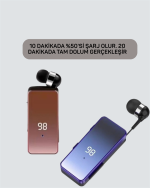 Ultra Hızlı Şarj Özellikli Type-C Bluetooth Kulaklık – 10 Dakikada %50 Şarj, 20 Dakikada Tam Dolum - Görsel 3