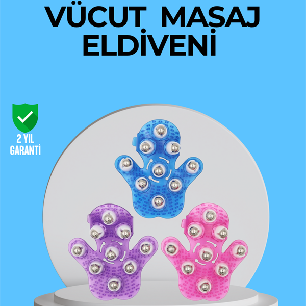 Kafa, Boyun, Sırt, Göğüs, Karın, Bacak & Ayak için Çok Amaçlı Masaj Aleti