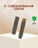 Kamp ve Dış Mekanlara Uygun Elektronik Çakmak – Güçlü Batarya, Çevre Dostu