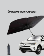 Yüksek Kaliteli Cam Elyaf İskeletli Araba Şemsiyesi – Tüm Araçlara Uygun - Görsel 4