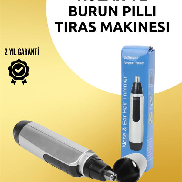 Kolay Temizlenebilir Kulak-Burun Tımar Makinesi