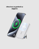MagSafe Manyetik Powerbank – iPhone İçin Hızlı, Kablosuz ve Güvenli Şarj - Görsel 5
