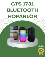 Mini LED Bluetooth Hoparlör GTS 1731 – Çoklu Ortam Desteği ve Hafif Tasarım