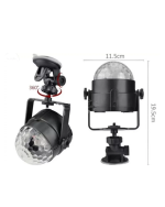 Taşınabilir ve Dayanıklı Plastik Kristal LED Disko Işığı - Görsel 4