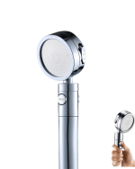 Sağlam Metal Hortum Bağlantılı, 360° Hareketli Duş Başlığı - Görsel 4