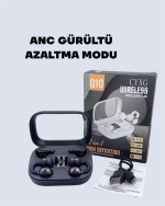 Q10 True Wireless Stereo Kulaklık – Ergonomik Tasarım, 10m Menzil, Type-C - Görsel 3