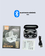 TWS Q10 Kablosuz Kulaklık – Şarj Kutulu, Yüksek Ses Kalitesi, Bluetooth 5.4 - Görsel 5