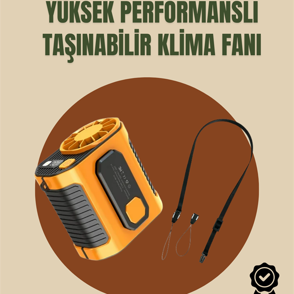 Taşınabilir USB Şarjlı Turbo Fan – 3 Modlu Soğutma, Hafif & Kompakt