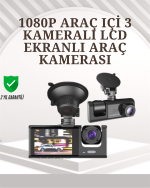 Torima TA-01 1080P Ön 720P Arka ve İç Kamera Sistemli DVR