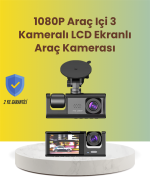 Torima TA-01 2.0 İnç Ekranlı 3 Kanallı Araç Kamerası