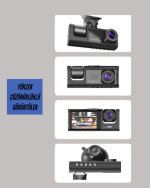 Torima TA-01 1080P Ön 720P Arka ve İç Kamera Sistemli DVR - Görsel 4