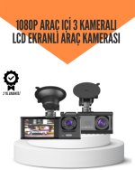 Torima TA-01 LCD Ekranlı Gece Görüşlü Araç Kamerası