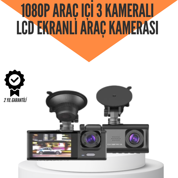 Torima TA-01 LCD Ekranlı Gece Görüşlü Araç Kamerası