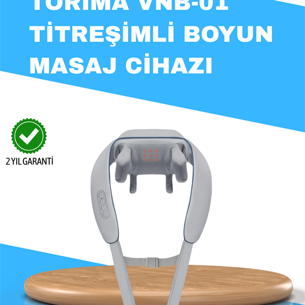 Torima VNB-01 Isı Terapili Titreşimli Boyun Masaj Aleti