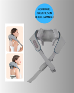 Torima VNB-01 Titreşimli Boyun Masaj Aleti Gri Renk - Görsel 5