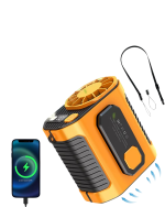 Taşınabilir USB Şarjlı Turbo Fan – 3 Modlu Soğutma, Hafif & Kompakt - Görsel 4