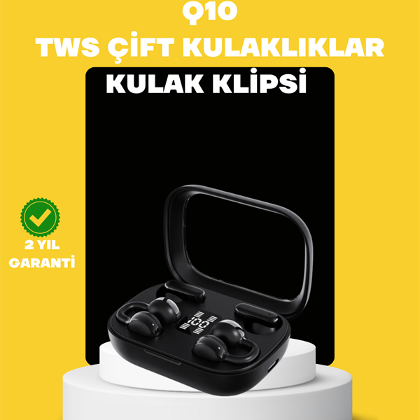 TWS Q10 Kablosuz Kulaklık – Şarj Kutulu, Yüksek Ses Kalitesi, Bluetooth 5.4