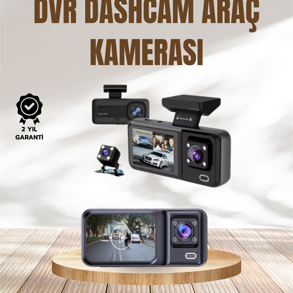 Wi-Fi Destekli Araç Kamerası: 2.7” Ekran, 128GB Destek ve IR Gece Görüş