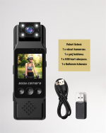 WiFi Özellikli Taşınabilir Kamera – 1.3” TFT Ekran, 3MP Fotoğraf, 128GB Kart Desteği - Görsel 4