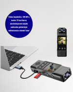 WiFi Özellikli Taşınabilir Kamera – 1.3” TFT Ekran, 3MP Fotoğraf, 128GB Kart Desteği - Görsel 5